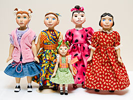 six inch dolls